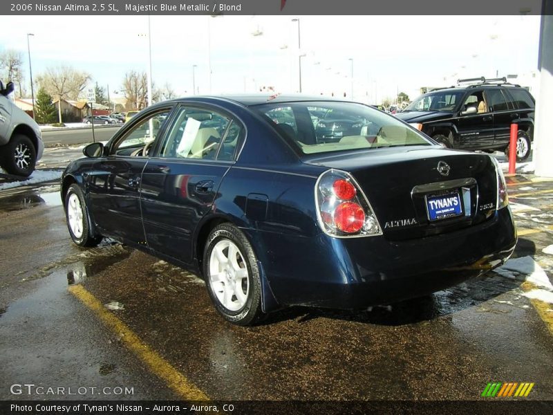 Majestic Blue Metallic / Blond 2006 Nissan Altima 2.5 SL