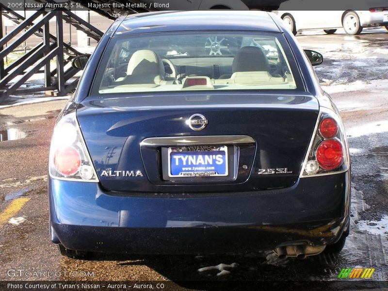 Majestic Blue Metallic / Blond 2006 Nissan Altima 2.5 SL