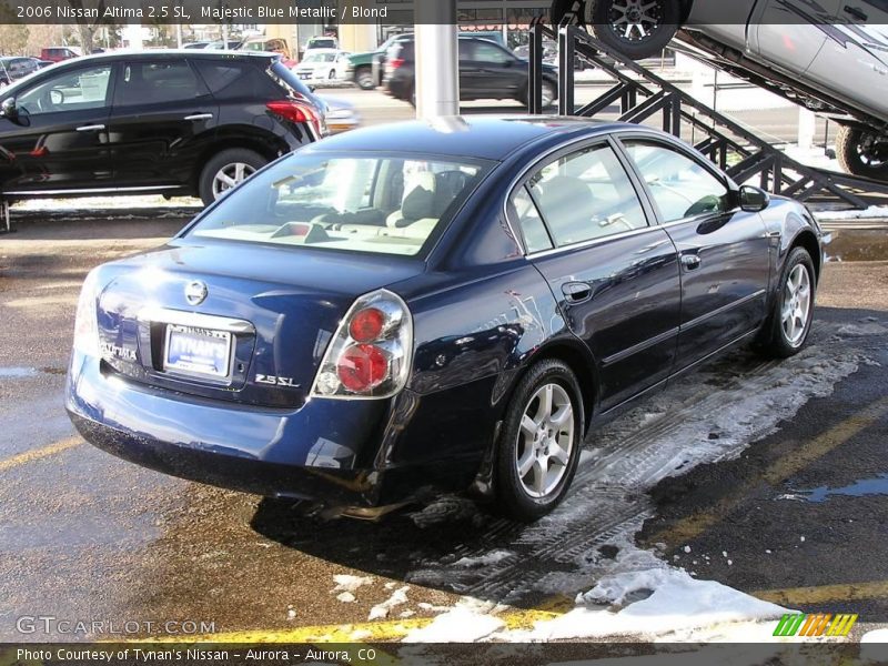 Majestic Blue Metallic / Blond 2006 Nissan Altima 2.5 SL