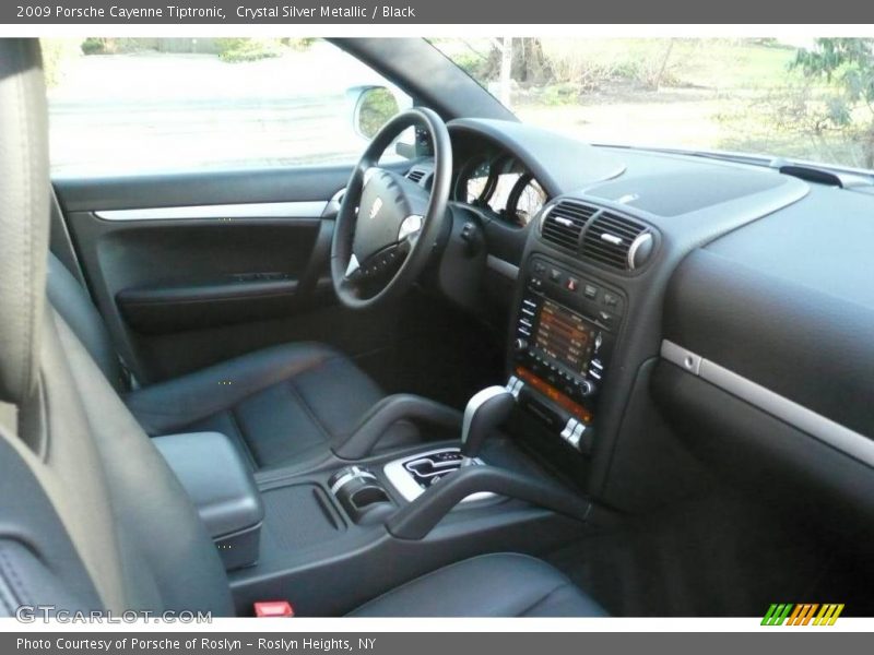 Crystal Silver Metallic / Black 2009 Porsche Cayenne Tiptronic