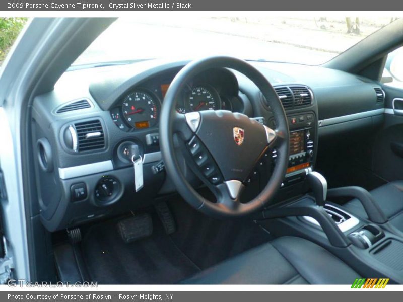 Crystal Silver Metallic / Black 2009 Porsche Cayenne Tiptronic