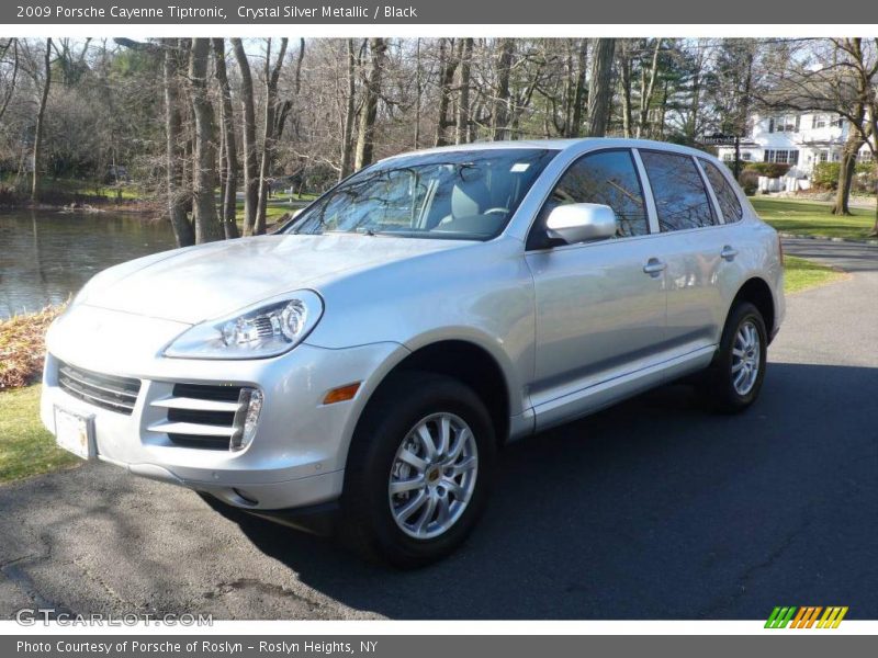 Crystal Silver Metallic / Black 2009 Porsche Cayenne Tiptronic