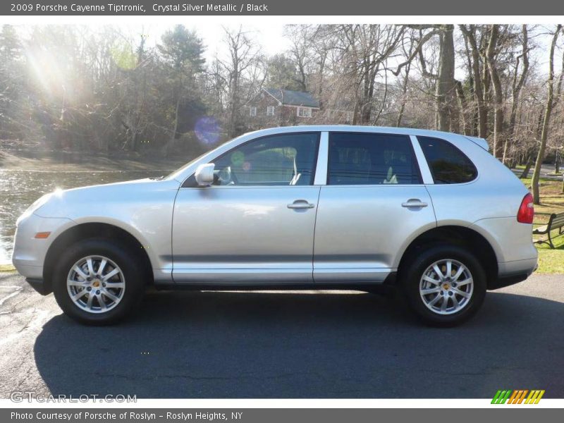 Crystal Silver Metallic / Black 2009 Porsche Cayenne Tiptronic