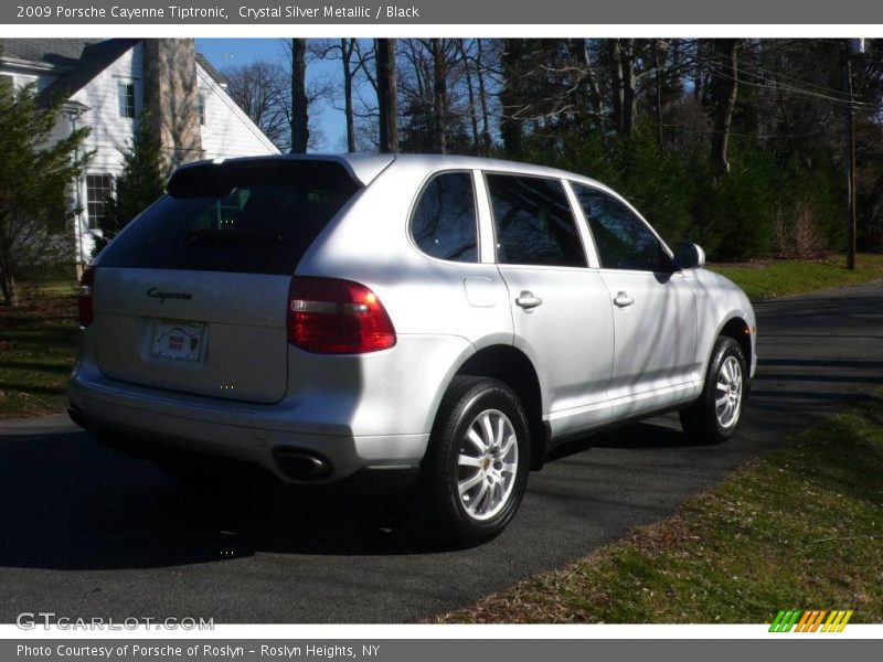 Crystal Silver Metallic / Black 2009 Porsche Cayenne Tiptronic