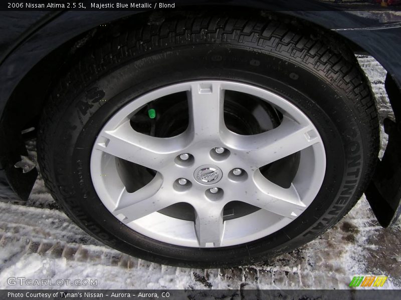 Majestic Blue Metallic / Blond 2006 Nissan Altima 2.5 SL