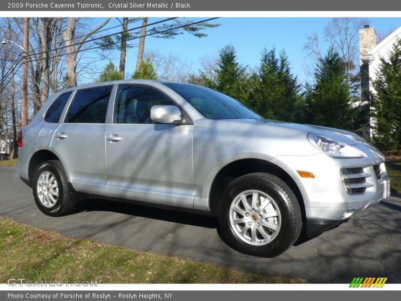 Crystal Silver Metallic / Black 2009 Porsche Cayenne Tiptronic