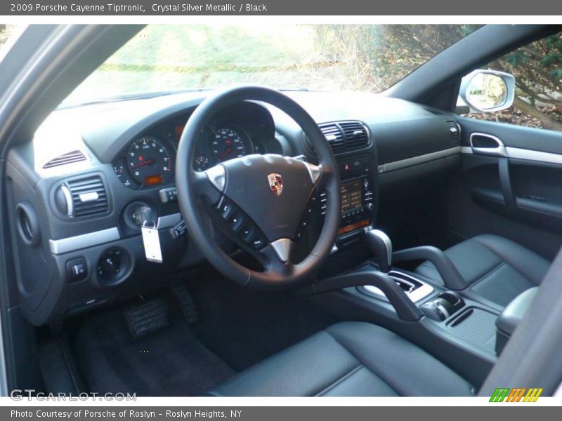 Crystal Silver Metallic / Black 2009 Porsche Cayenne Tiptronic