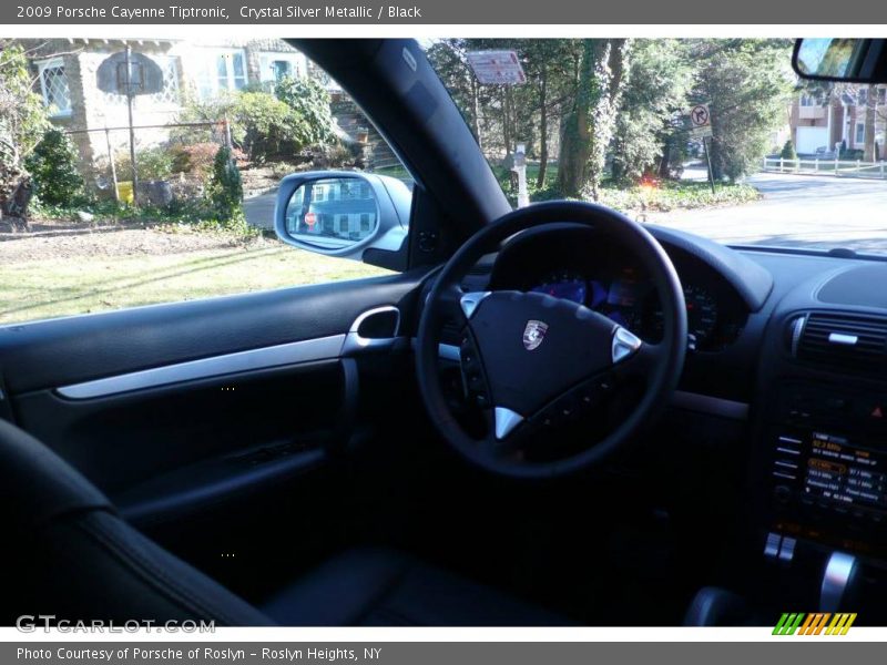 Crystal Silver Metallic / Black 2009 Porsche Cayenne Tiptronic