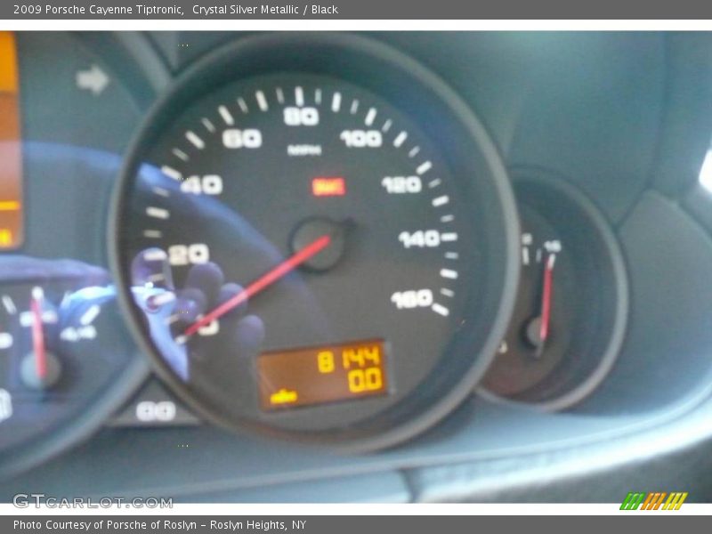 Crystal Silver Metallic / Black 2009 Porsche Cayenne Tiptronic