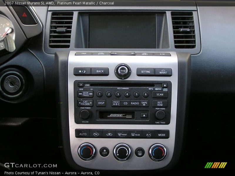 Platinum Pearl Matallic / Charcoal 2007 Nissan Murano SL AWD