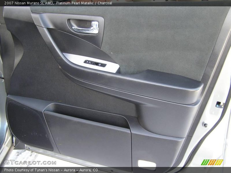 Platinum Pearl Matallic / Charcoal 2007 Nissan Murano SL AWD