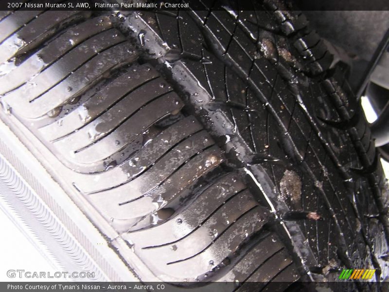 Platinum Pearl Matallic / Charcoal 2007 Nissan Murano SL AWD