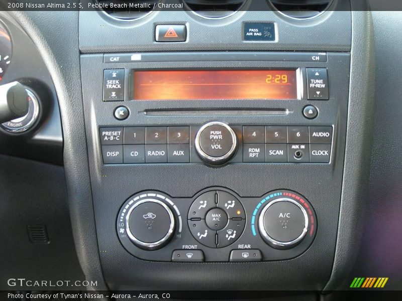 Pebble Beach Metallic / Charcoal 2008 Nissan Altima 2.5 S