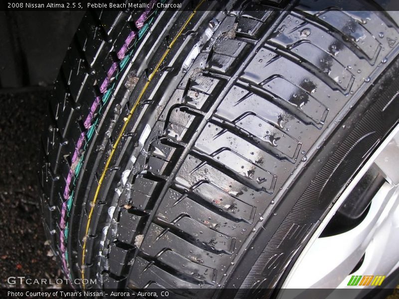 Pebble Beach Metallic / Charcoal 2008 Nissan Altima 2.5 S