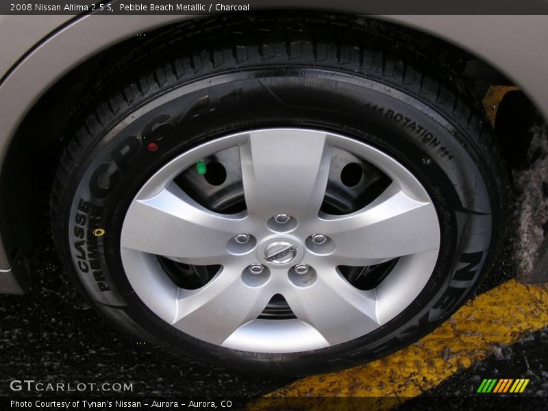 Pebble Beach Metallic / Charcoal 2008 Nissan Altima 2.5 S