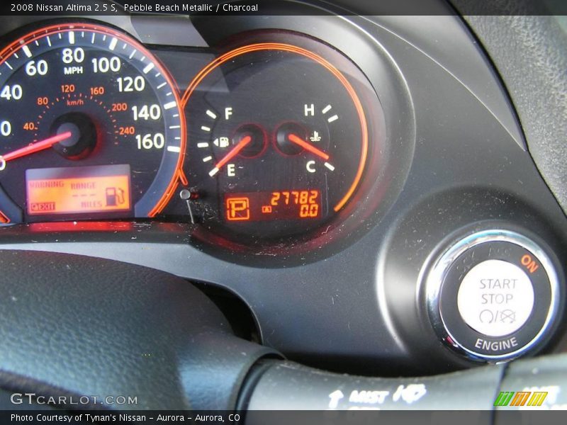 Pebble Beach Metallic / Charcoal 2008 Nissan Altima 2.5 S