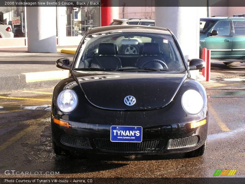 Black / Black 2008 Volkswagen New Beetle S Coupe