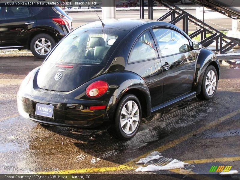 Black / Black 2008 Volkswagen New Beetle S Coupe