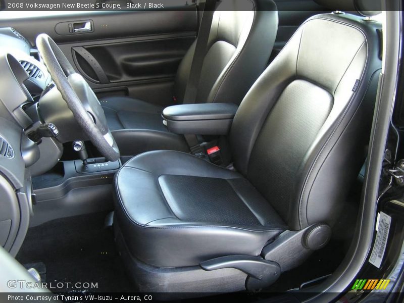 Black / Black 2008 Volkswagen New Beetle S Coupe