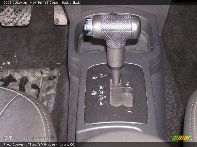 Black / Black 2008 Volkswagen New Beetle S Coupe