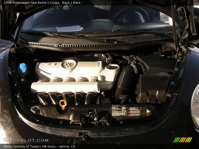 Black / Black 2008 Volkswagen New Beetle S Coupe