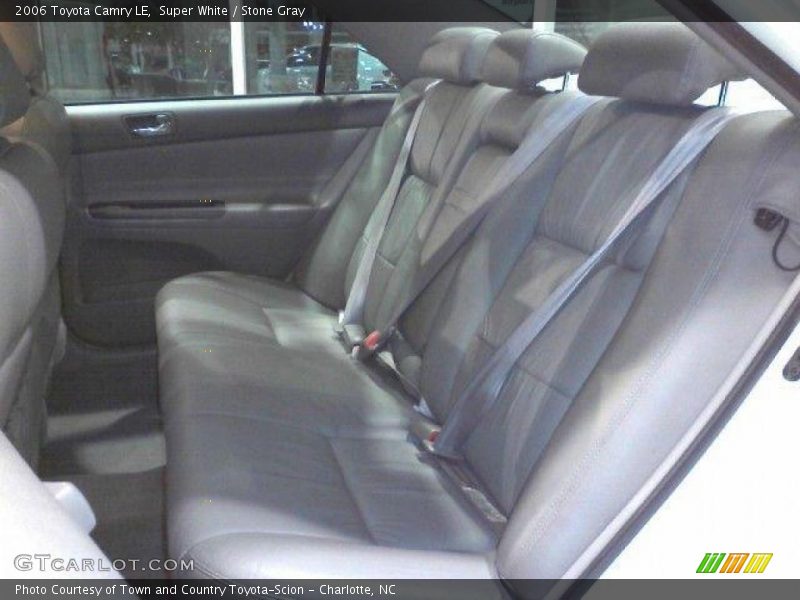 Super White / Stone Gray 2006 Toyota Camry LE