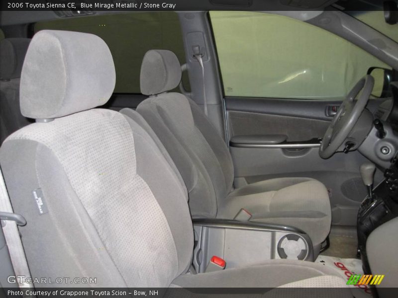 Blue Mirage Metallic / Stone Gray 2006 Toyota Sienna CE
