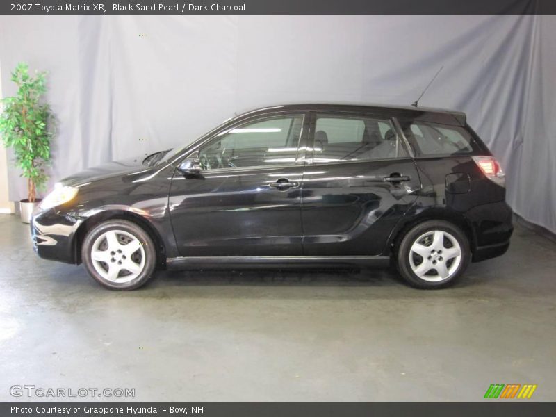 Black Sand Pearl / Dark Charcoal 2007 Toyota Matrix XR