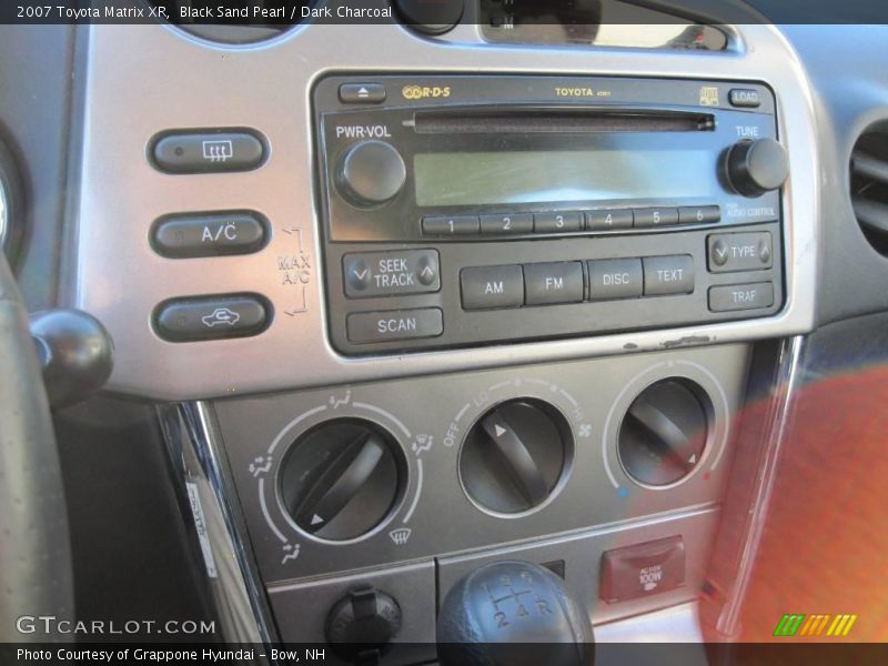 Black Sand Pearl / Dark Charcoal 2007 Toyota Matrix XR