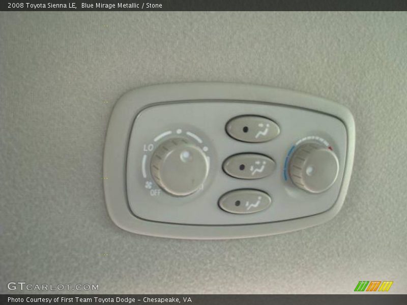Blue Mirage Metallic / Stone 2008 Toyota Sienna LE