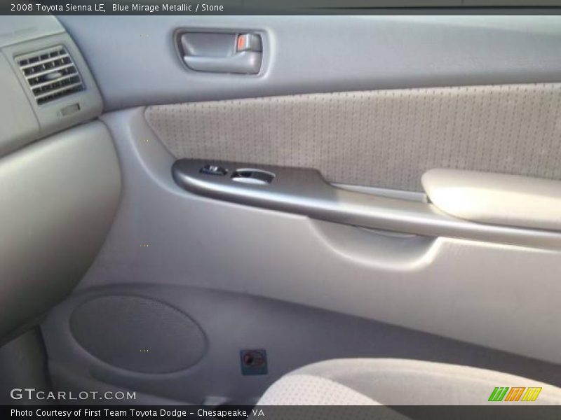 Blue Mirage Metallic / Stone 2008 Toyota Sienna LE