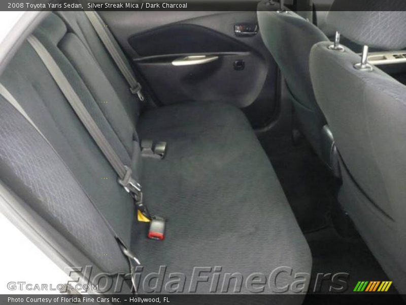 Silver Streak Mica / Dark Charcoal 2008 Toyota Yaris Sedan