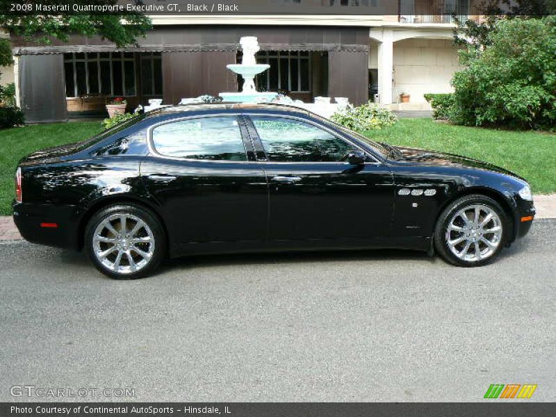 Black / Black 2008 Maserati Quattroporte Executive GT