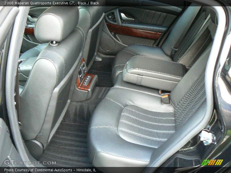 Black / Black 2008 Maserati Quattroporte Executive GT