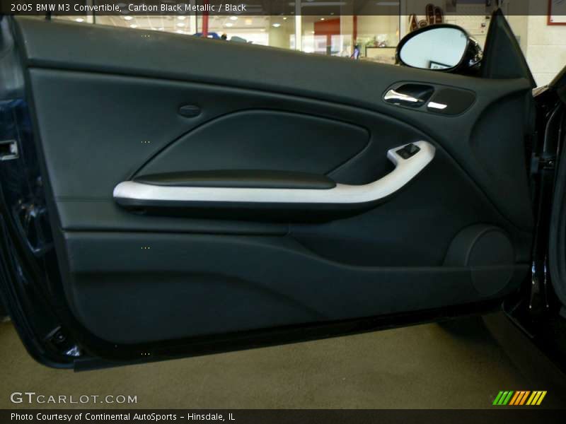 Carbon Black Metallic / Black 2005 BMW M3 Convertible