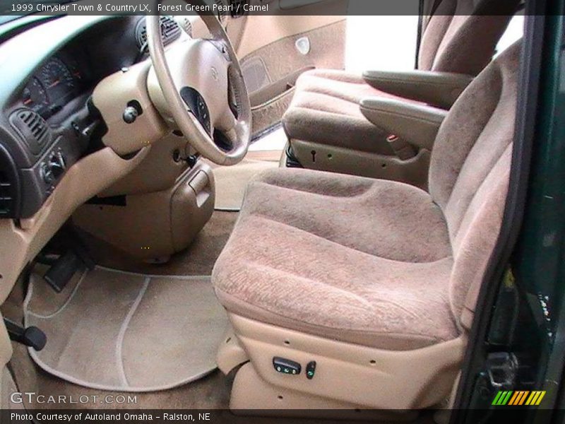 Forest Green Pearl / Camel 1999 Chrysler Town & Country LX