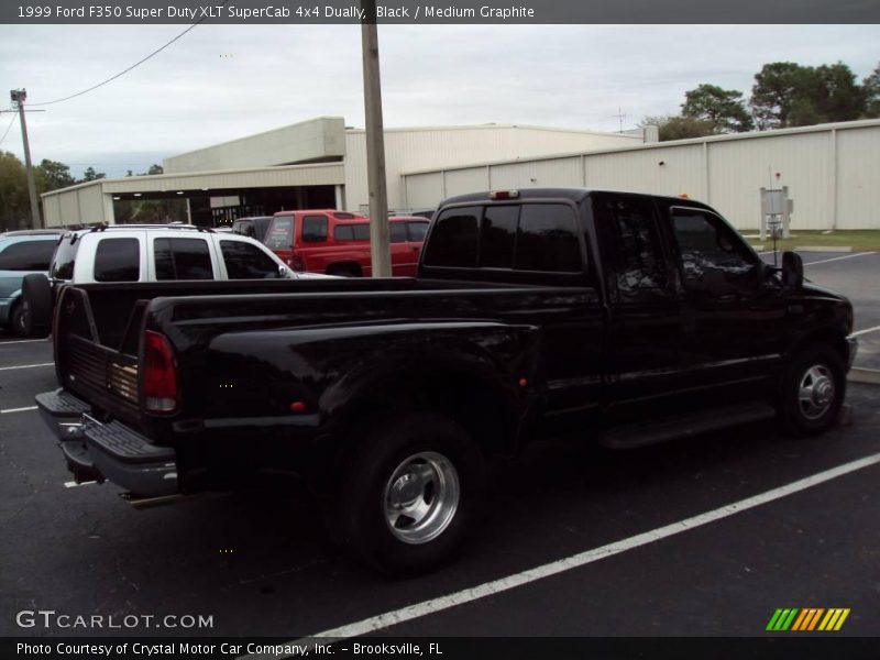 Black / Medium Graphite 1999 Ford F350 Super Duty XLT SuperCab 4x4 Dually