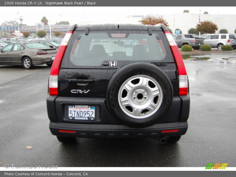 Nighthawk Black Pearl / Black 2006 Honda CR-V LX