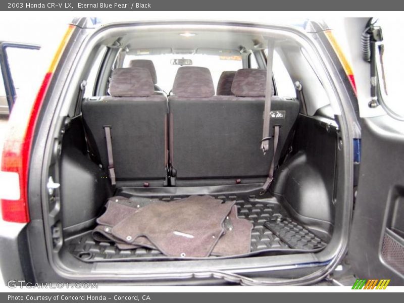 Eternal Blue Pearl / Black 2003 Honda CR-V LX