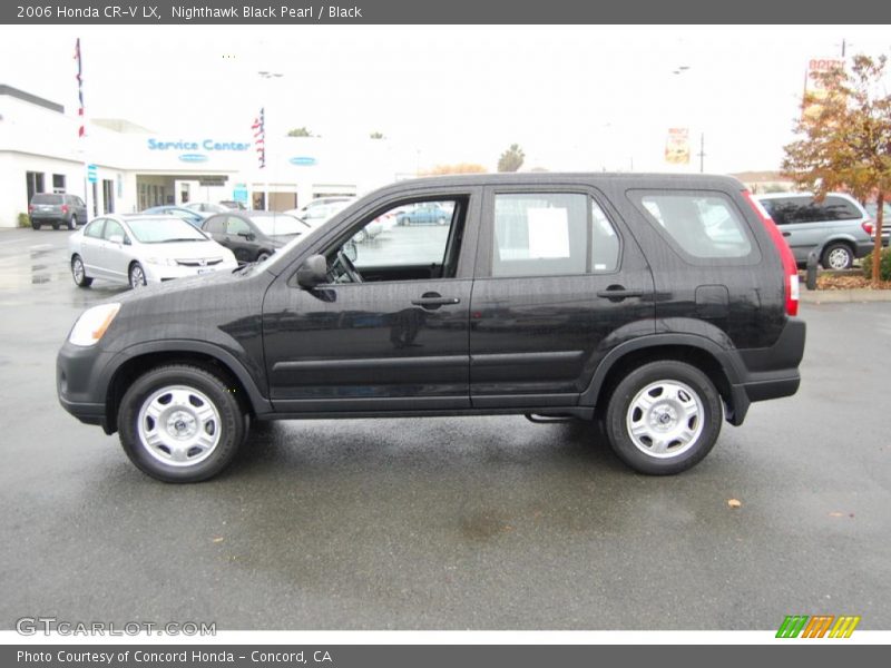Nighthawk Black Pearl / Black 2006 Honda CR-V LX
