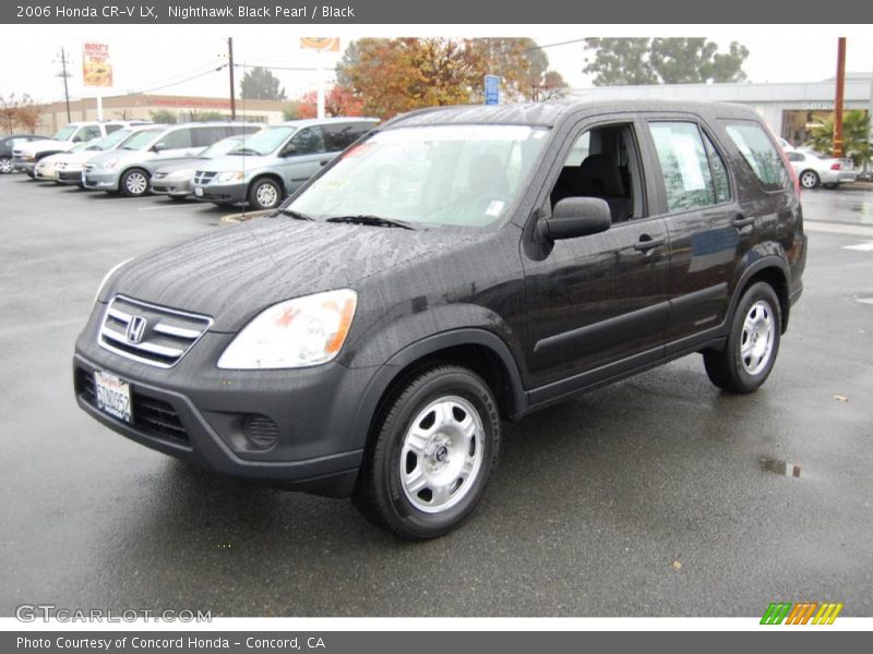 Nighthawk Black Pearl / Black 2006 Honda CR-V LX