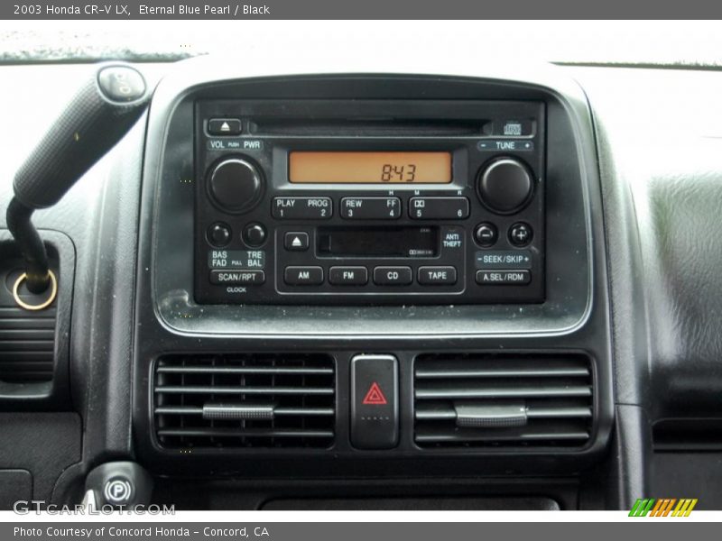 Eternal Blue Pearl / Black 2003 Honda CR-V LX