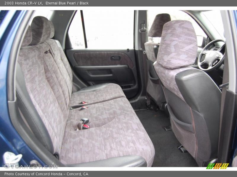 Eternal Blue Pearl / Black 2003 Honda CR-V LX