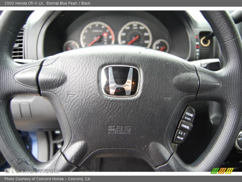 Eternal Blue Pearl / Black 2003 Honda CR-V LX