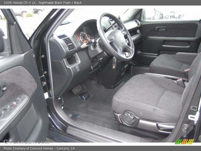 Nighthawk Black Pearl / Black 2006 Honda CR-V LX
