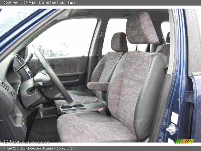 Eternal Blue Pearl / Black 2003 Honda CR-V LX
