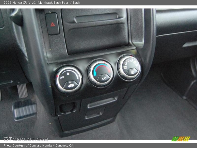 Nighthawk Black Pearl / Black 2006 Honda CR-V LX
