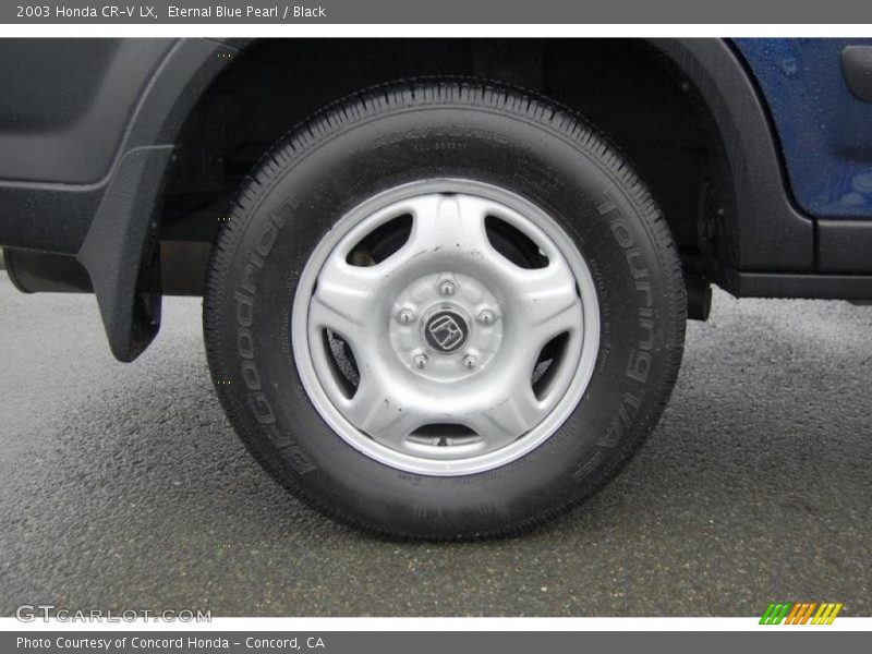 Eternal Blue Pearl / Black 2003 Honda CR-V LX