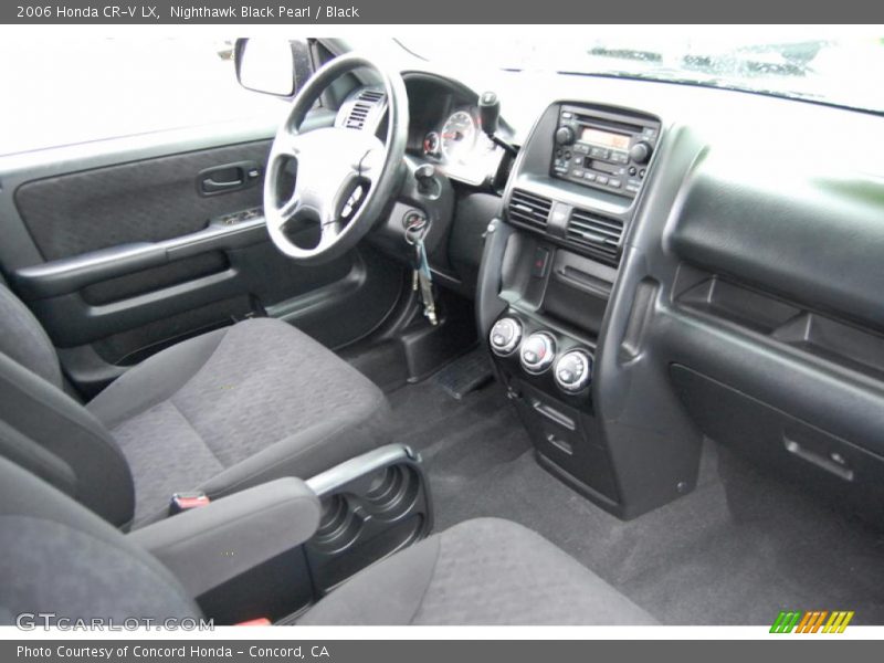 Nighthawk Black Pearl / Black 2006 Honda CR-V LX