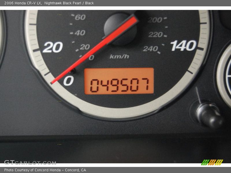 Nighthawk Black Pearl / Black 2006 Honda CR-V LX